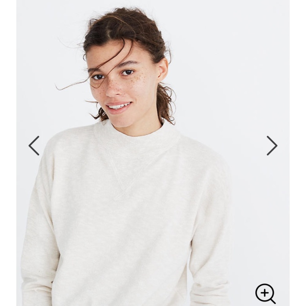 Madewell Relaxed Mock neck Sweater / Sweatshirt